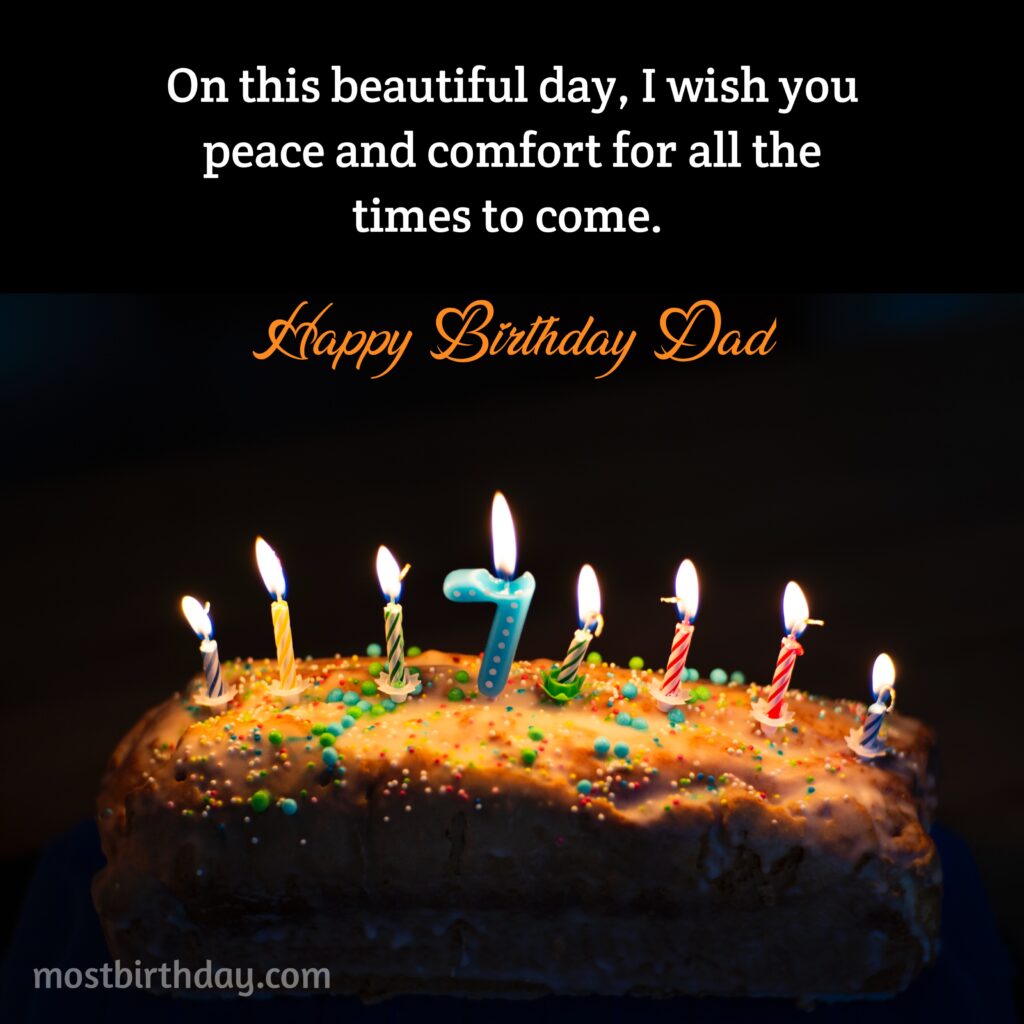 Dad's Birthday Joy: Sending Best Wishes