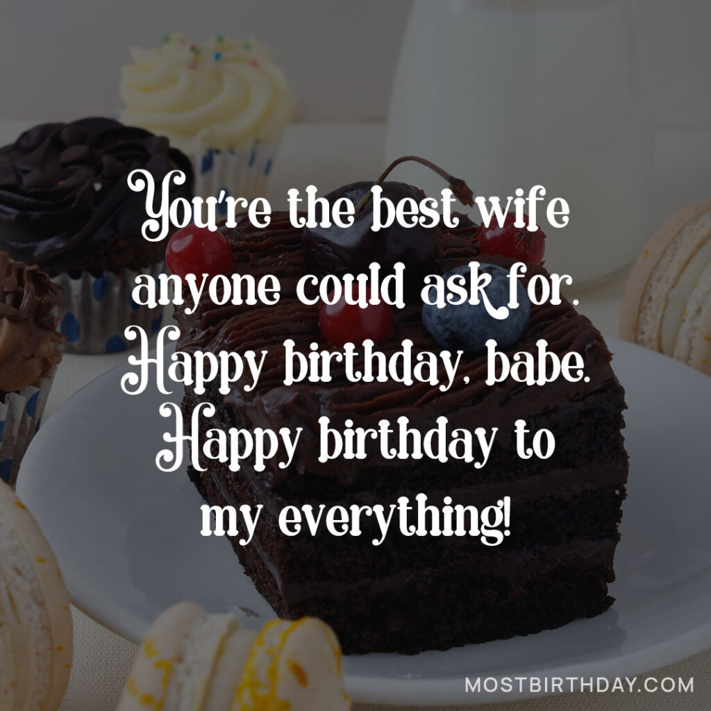 A Special Day for Your Wife: Birthday Blessings