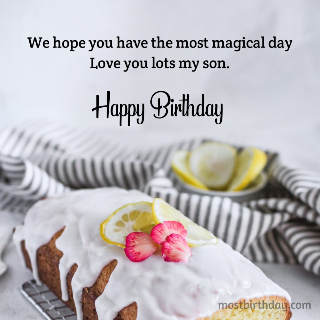 A Special Day for My Son: Birthday Greetings